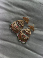 Load image into Gallery viewer, Noor Jahan Jhumkay & Teeka