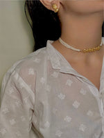 Load image into Gallery viewer, Hemakshi Pearl Choker Set