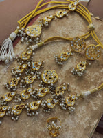 Load image into Gallery viewer, Son Chiraiya Chandani Choker Set