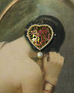 Load image into Gallery viewer, Pakeezah Jhoolay Laal Bun Brooch II