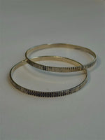 Load image into Gallery viewer, Zari Bangles Silver