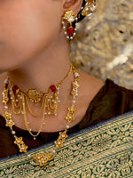 Load image into Gallery viewer, Phulwari Necklace Set