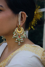 Load image into Gallery viewer, Chaand Machli Earrings