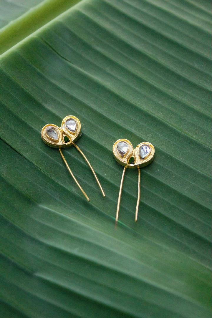 Kundan Pins Pair