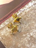 Load image into Gallery viewer, Son Chiraiya ChaandKamal Earrings
