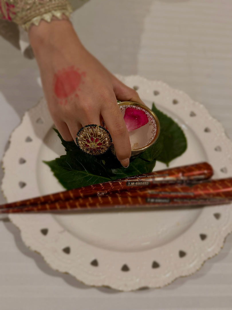 Eidiya- Kundan Ring II