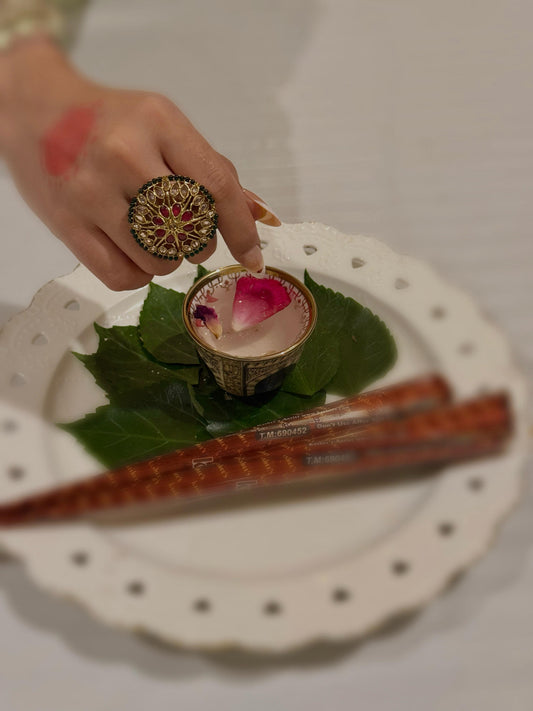 Eidiya- Kundan Ring II
