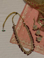 Load image into Gallery viewer, Eidiya- Rani Maala Set I (red)
