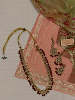 Load image into Gallery viewer, Eidiya- Rani Maala Set I (red)
