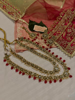 Load image into Gallery viewer, Eidiya- Double Rani Maala Set II (green)
