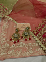 Load image into Gallery viewer, Eidiya- Rani Jhumkay (green)
