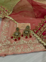 Load image into Gallery viewer, Eidiya- Rani Jhumkay (green)

