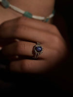 Load image into Gallery viewer, Celeste- Sapphire Gleam Ring
