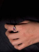 Load image into Gallery viewer, Celeste- Crimson Star Ring
