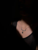 Load image into Gallery viewer, Celeste- Sapphire Frost Maala
