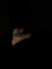 Celeste- Emerald Majesty Choker