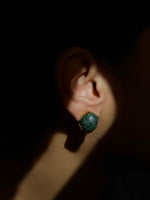 Load image into Gallery viewer, Celeste- Moss Studs
