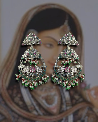 Pakeezah- Noor Jahan Jhumkay & Teeka Set
