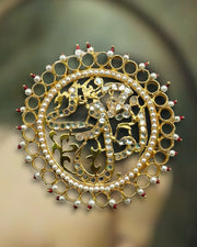 Pakeezah Jhoolay Laal Bun Brooch I
