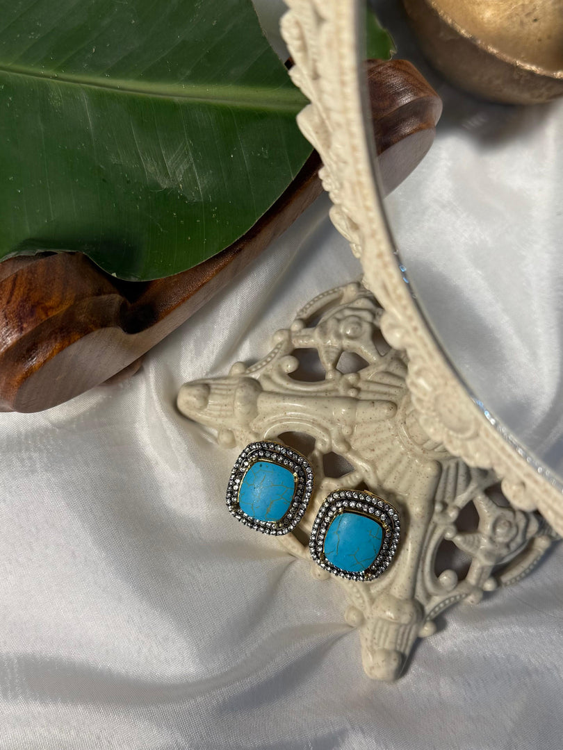 Flora- Feroza Studs