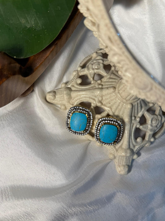 Flora- Feroza Studs