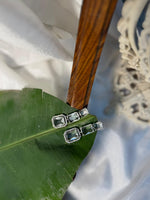 Load image into Gallery viewer, Flora- Crystal Dew Earrings
