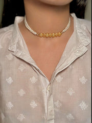 Hemakshi Pearl Choker Set