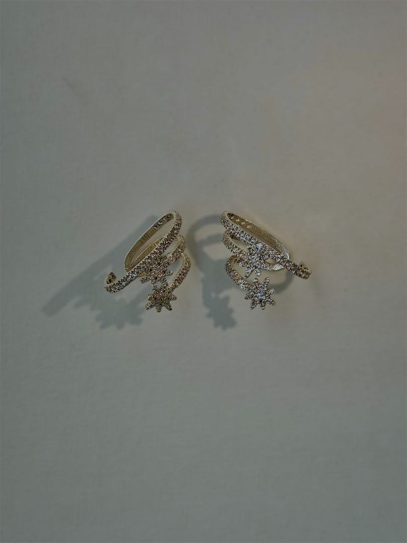 Jhilmil Ear Cuffs