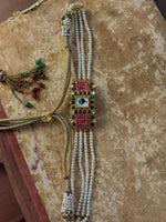 Load image into Gallery viewer, Son Chiraiya Rajwada Choker II
