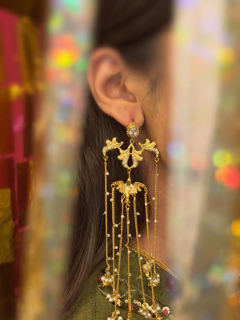 Parwaaz Kashmiri Earrings